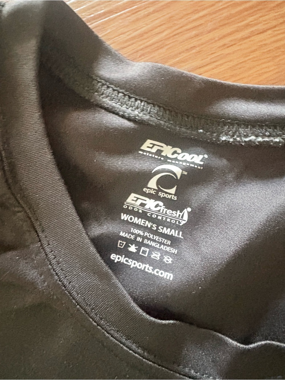 Black Performance Tee - Picture 3 of 4